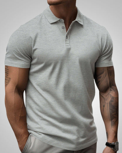 Cathal | Men's Slim-Fit Short Sleeve Polo Shirt