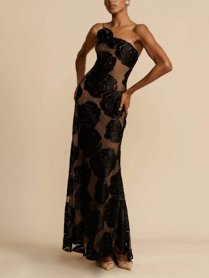 Jayleen | Women’s Elegant Floral Evening Dress