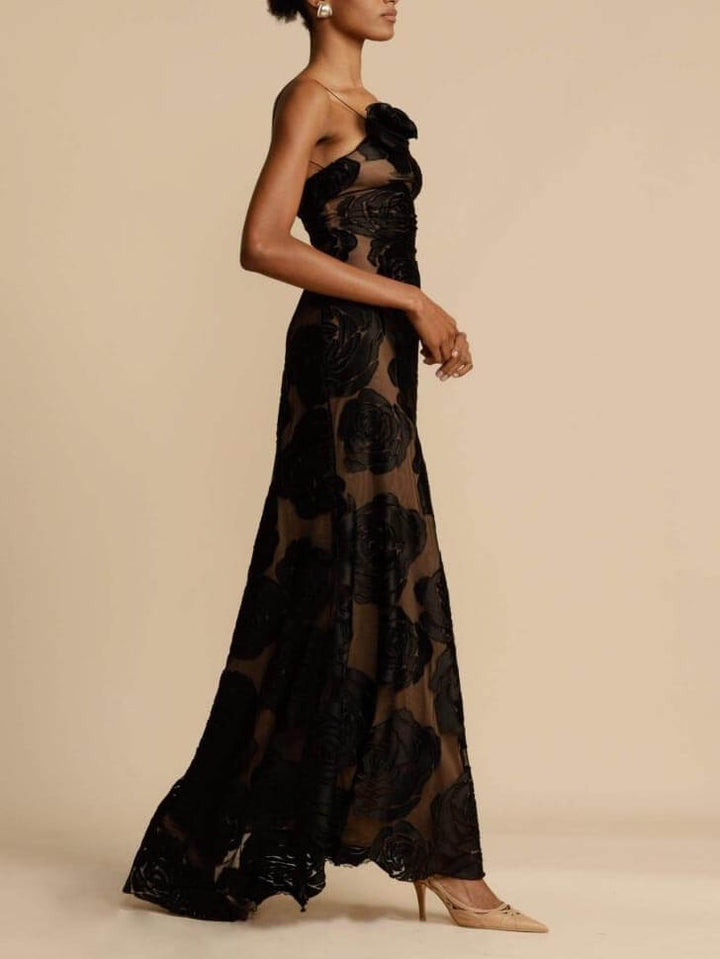 Jayleen | Women’s Elegant Floral Evening Dress
