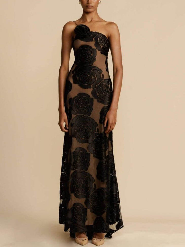 Jayleen | Women’s Elegant Floral Evening Dress