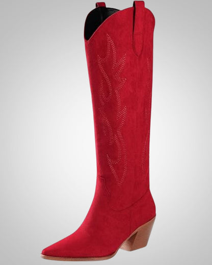 Clara | Women's Knee High Western Cowboy Boots