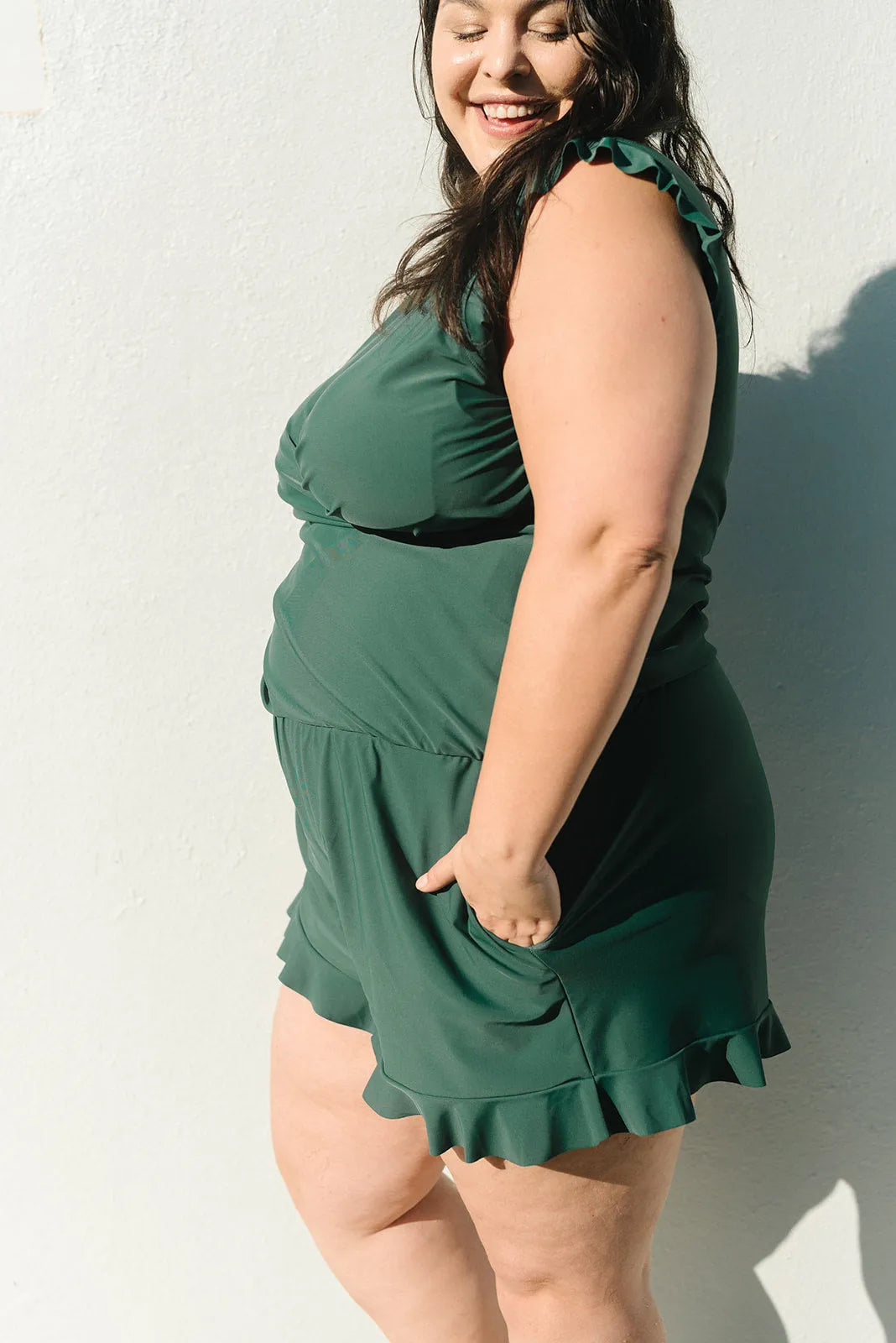 Ciara | Women's High-Waisted Tummy Coverage Swimsuit