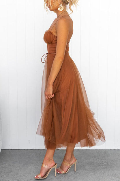 Riona | Women's Wedding Guest Midi Dress