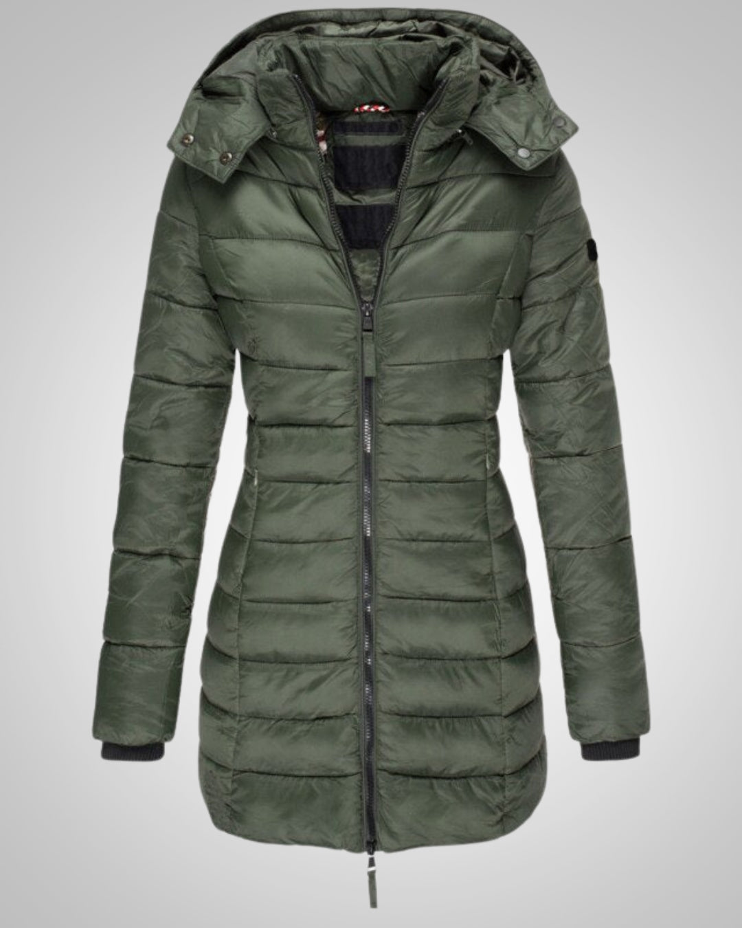 Freya | Women's Long Hooded Down Winter Jacket