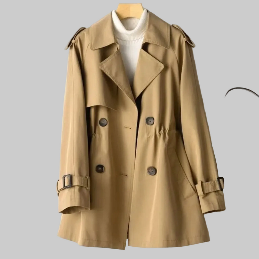Sophia | Women's Elegant Double-Breasted Trenchjacket