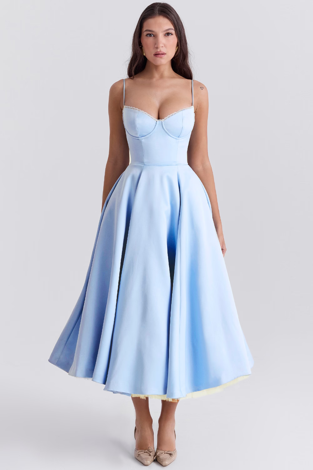 Marleen | Women’s Sophisticated Spaghettistrap Wedding Guest Dress