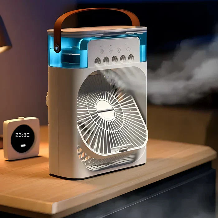 Portable 3-in-1 Fan | Air Cooler Humidifier Climate Control