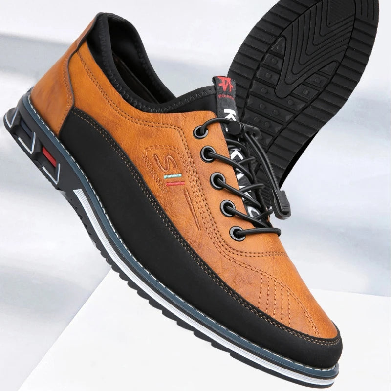 Nathaniel | Men Orthopedic Oxford Dress Shoes with Lace-Up Closure