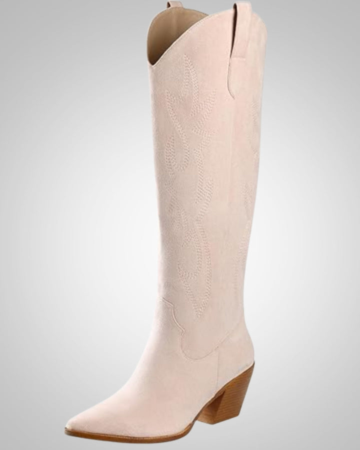 Clara | Women's Knee High Western Cowboy Boots