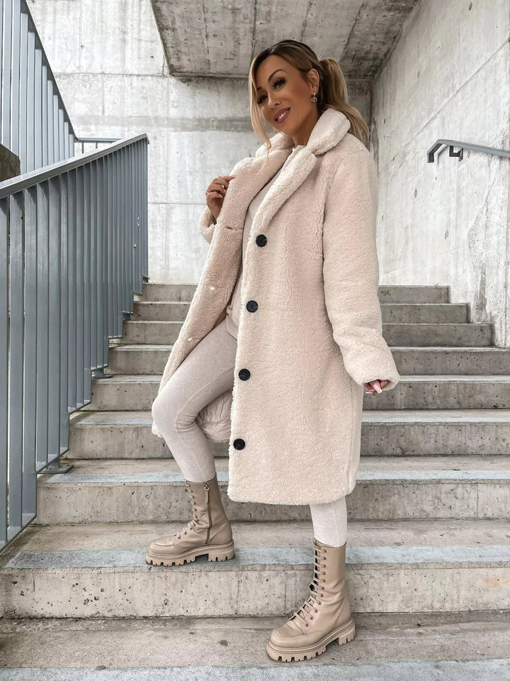Corinne | Women’s Comfort Lapel Collar Trenchcoat