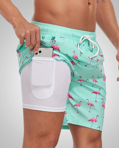 Brian | Men's Sporty Slim Fit Swimshorts