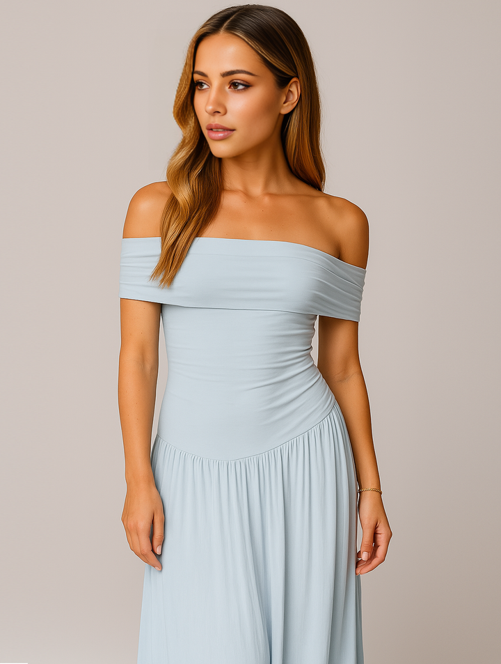 Jamie | Women’s Off-Shoulder Wedding Guest Dress