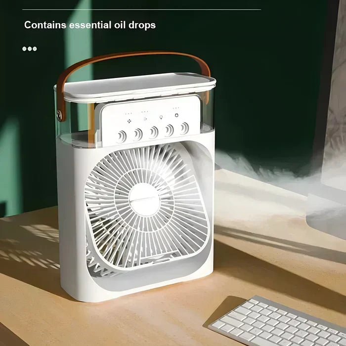 Portable 3-in-1 Fan | Air Cooler Humidifier Climate Control