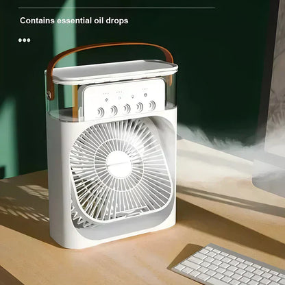 Portable 3-in-1 Fan | Air Cooler Humidifier Climate Control