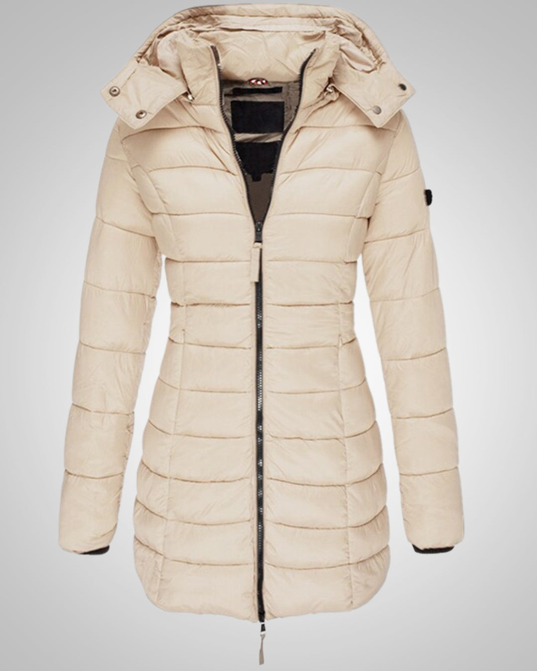 Freya | Women's Long Hooded Down Winter Jacket