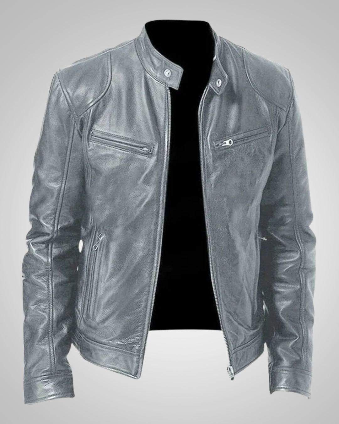 Noah | Men's Classic Timeless Leather Jacket