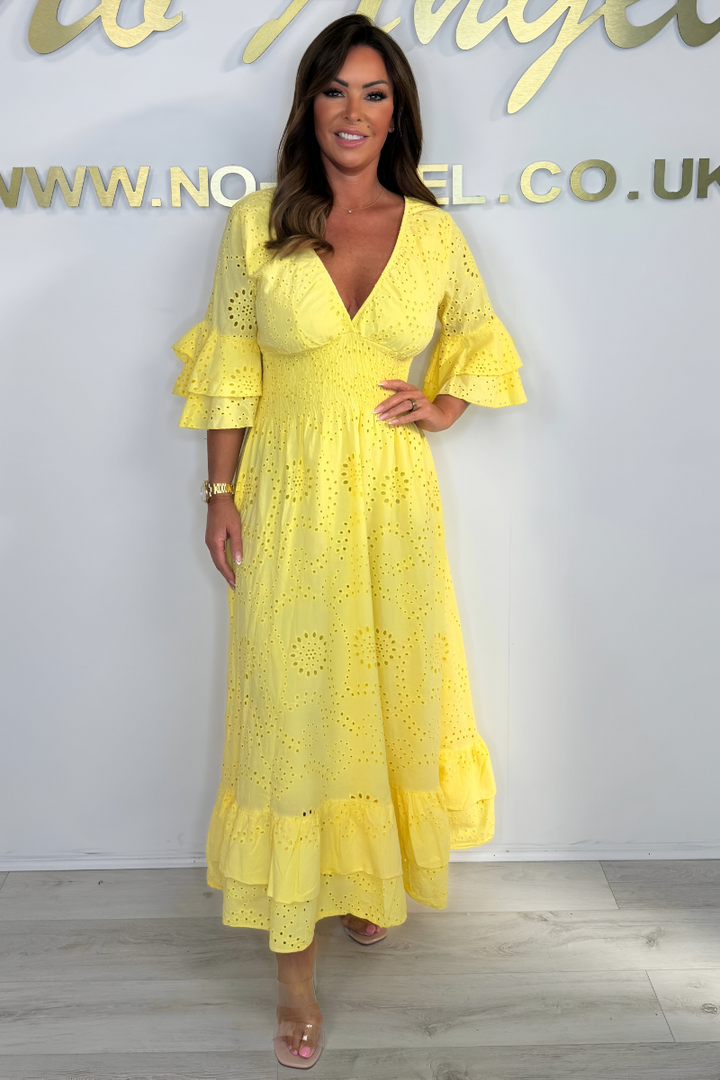 Scout | Women’s Elegant Ruffled Muslin Dress