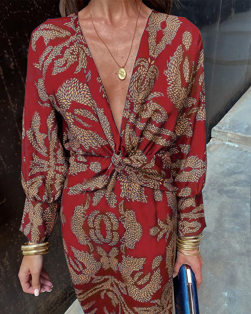 Sonya | Women's Elegant V-Neck Maxi Dress