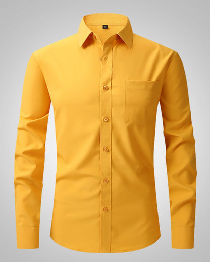 Donal | Men's Classic Long Sleeve Business Shirt