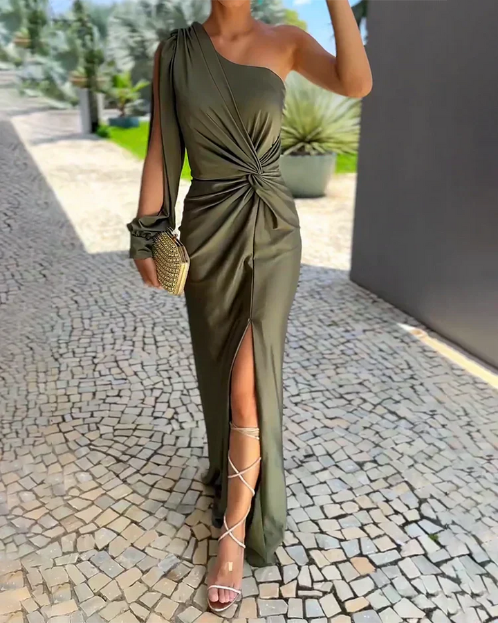 Brooklynne | Women’s One-Shoulder Wedding Guest Dress
