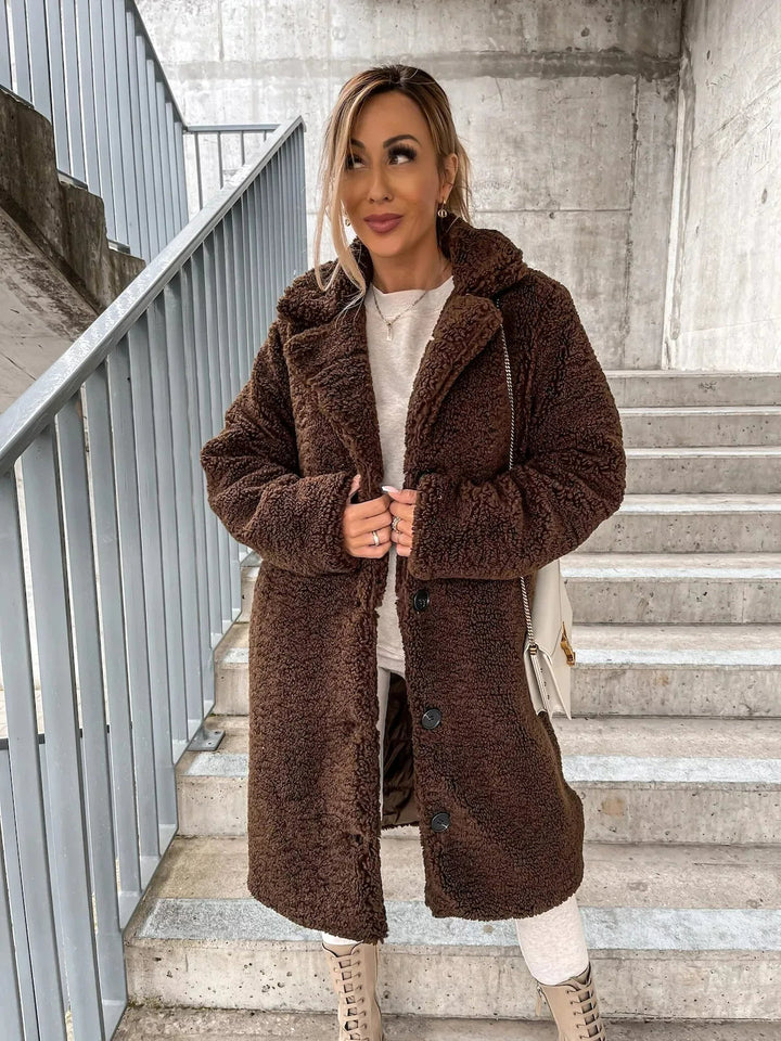 Corinne | Women’s Comfort Lapel Collar Trenchcoat