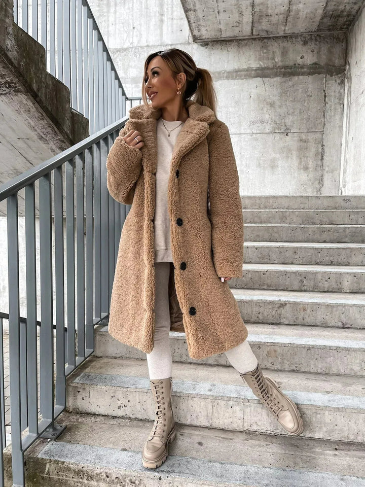 Corinne | Women’s Comfort Lapel Collar Trenchcoat