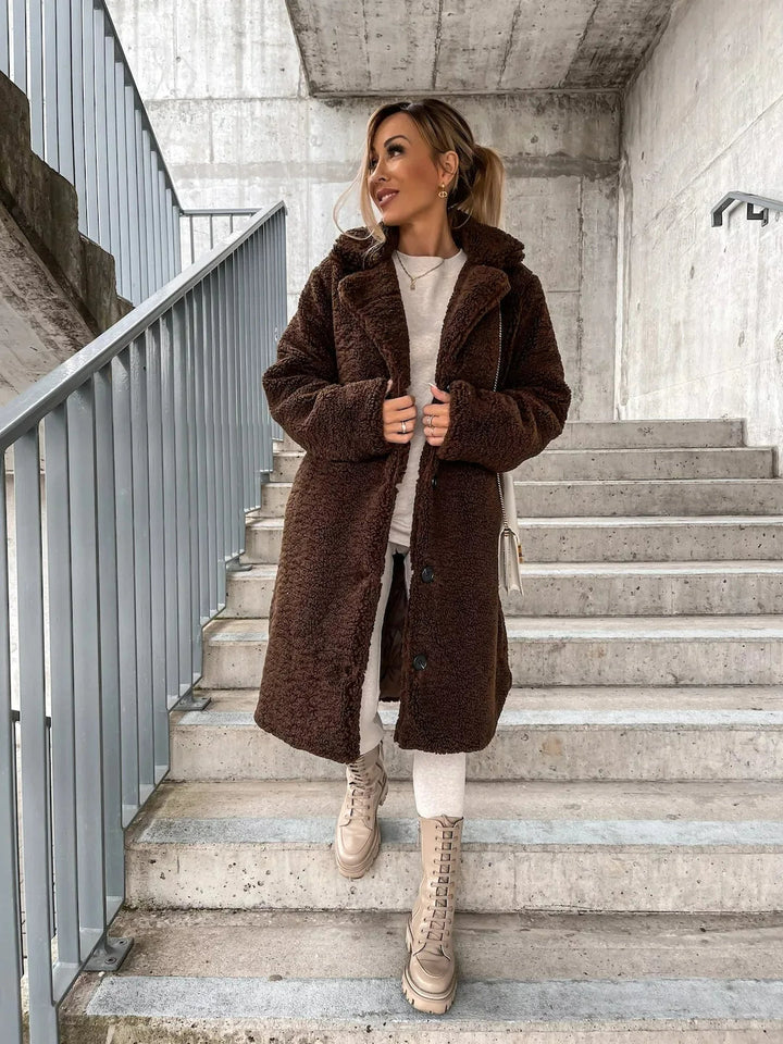 Corinne | Women’s Comfort Lapel Collar Trenchcoat