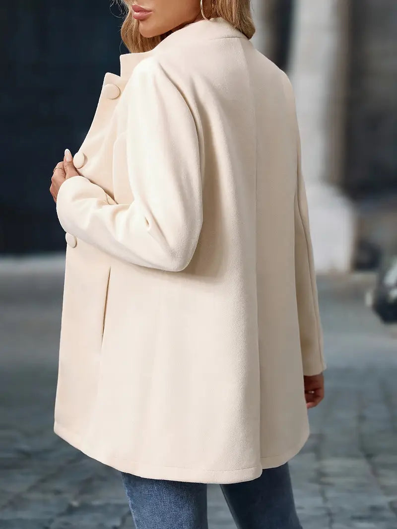 Sinead | Women's Elegant Fall Buttoned Coat