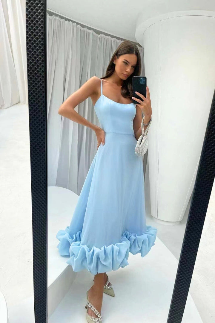 Mckenna | Women’s Ruffle Hem Wedding Guest Dress