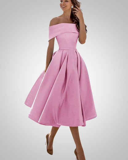 Maike | Women’s Elegant Summer Off-Shoulder Dress
