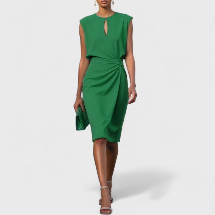Livia | Women’s Keyhole Neck Formal Dress