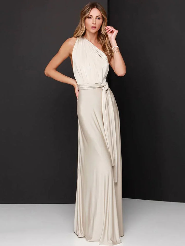 Queenie | Women’s Convertible Wedding Guest Maxi Dress