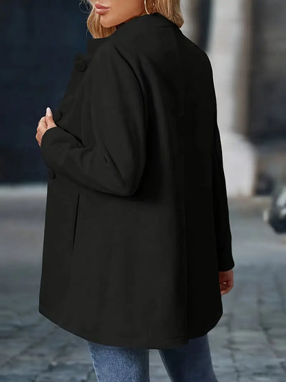 Sinead | Women's Elegant Fall Buttoned Coat