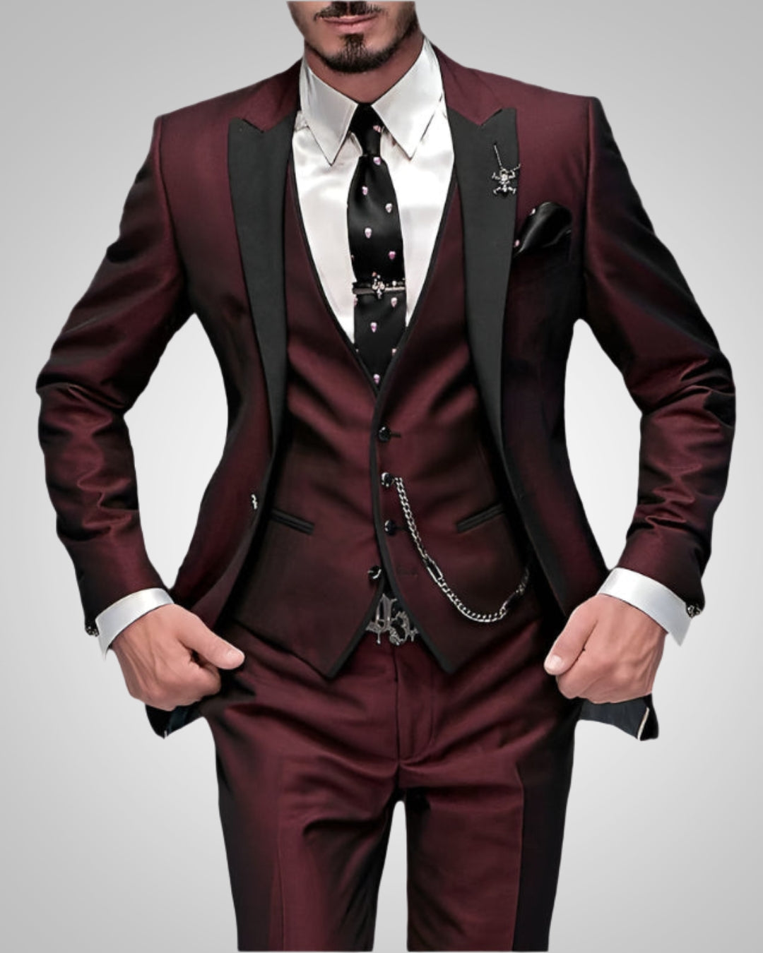 Alexander | Men Business Matching Blazer and Trousers Suit Set