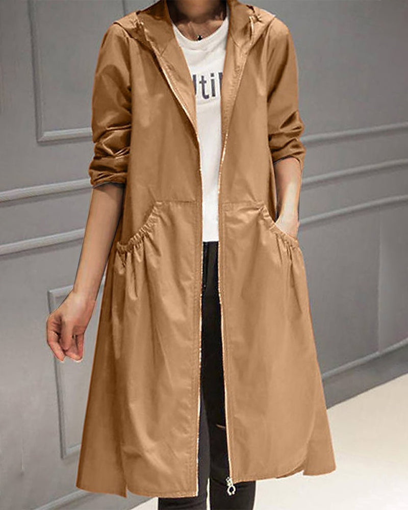 Sea | Women's Classic Waterproof Trenchcoat