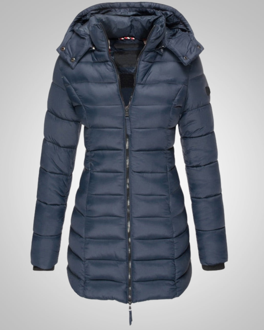 Freya | Women's Long Hooded Down Winter Jacket
