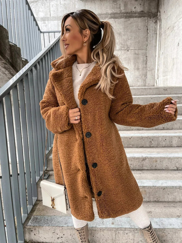Corinne | Women’s Comfort Lapel Collar Trenchcoat