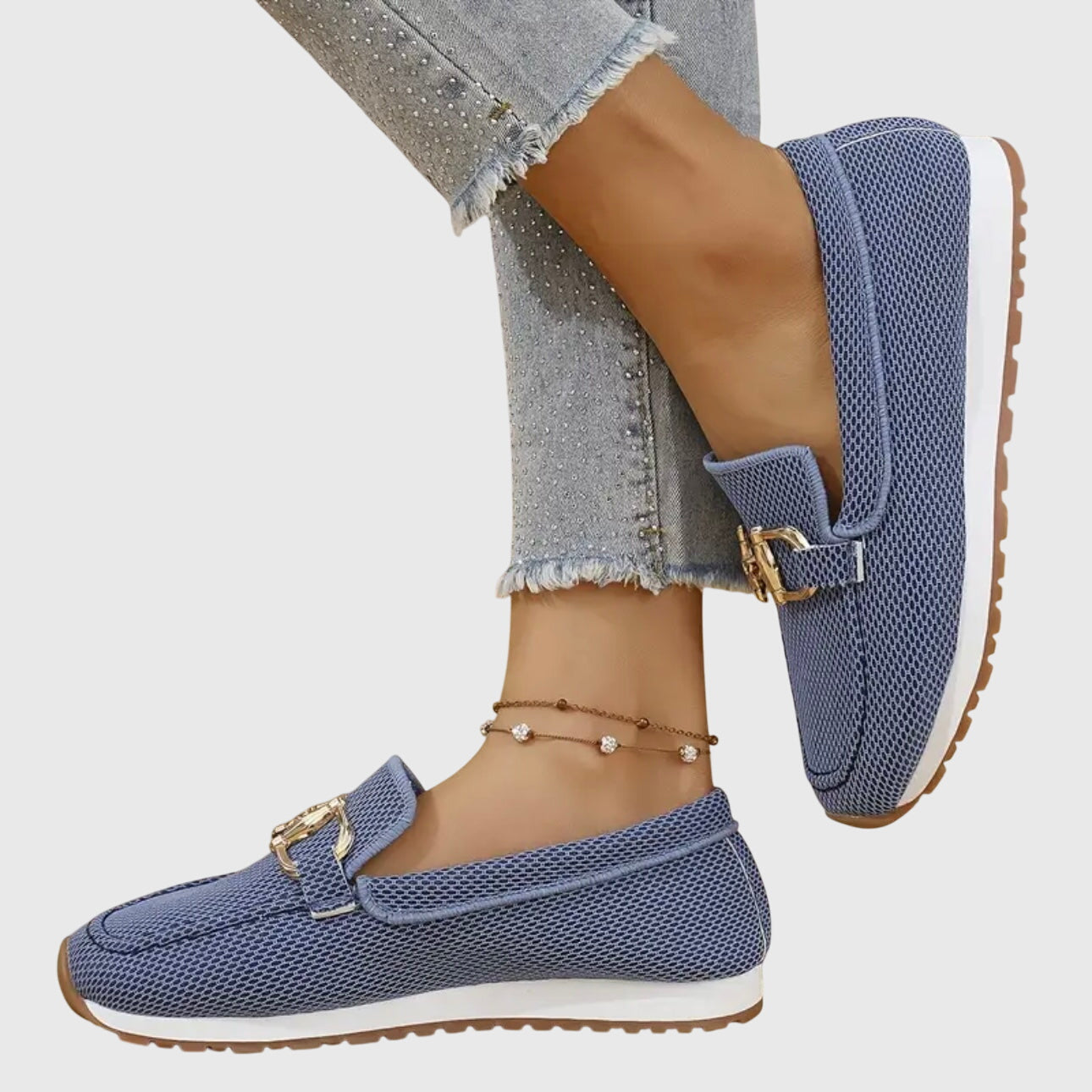 Grace | Women's Casual Buckle Loafer Sneakers