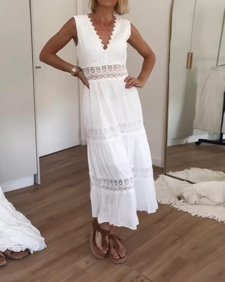 Dior | Women’s V-Neck Summer Dress
