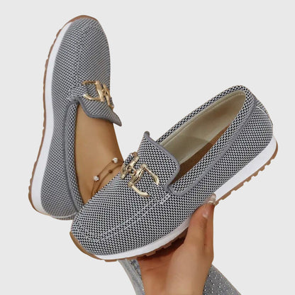 Grace | Women's Casual Buckle Loafer Sneakers