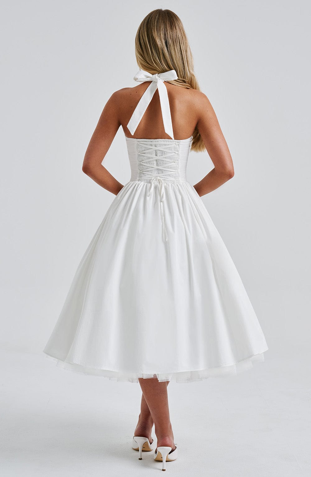 Camryn | Women’s Midi Wedding Guest Dress