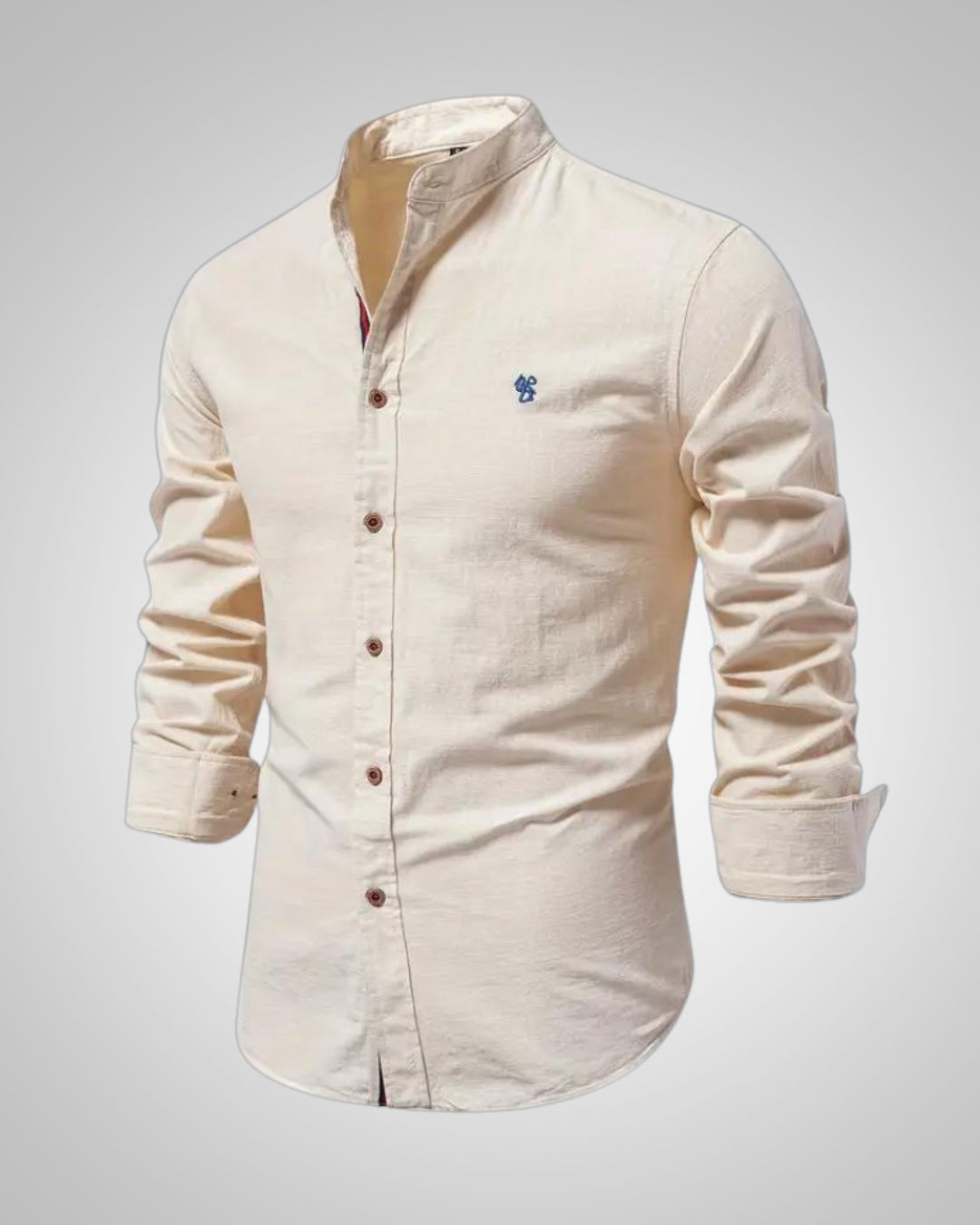 James | Men's Casual Stand Collar Shirt