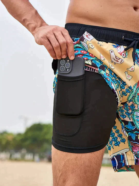 Ruairi | Men's Sporty Slim Fit Swimshorts