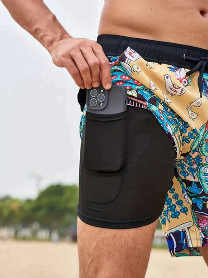 Ruairi | Men's Sporty Slim Fit Swimshorts