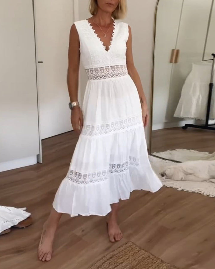 Dior | Women’s V-Neck Summer Dress
