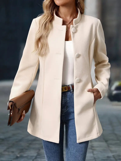 Sinead | Women's Elegant Fall Buttoned Coat