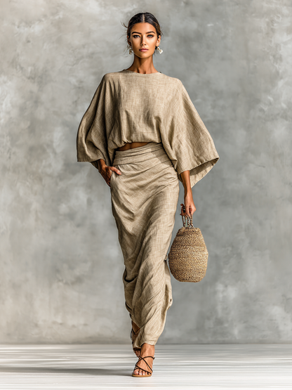 Althea | Women's Summer Two Piece Maxi Dress