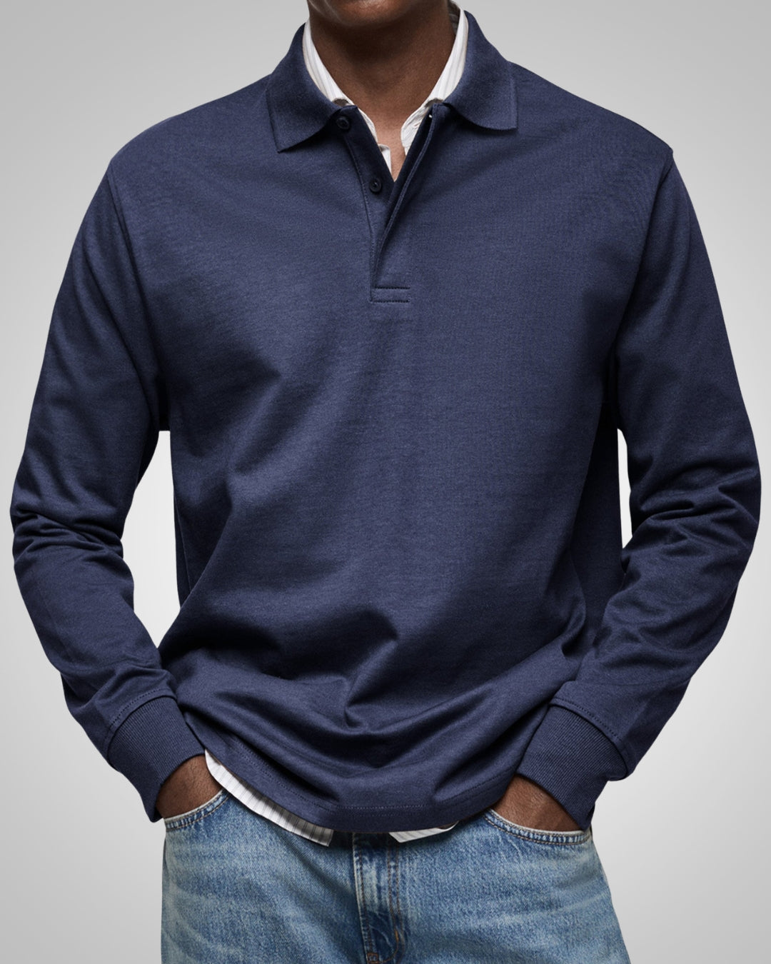 Daniel | Men Classic Long-sleeve Polo Shirt