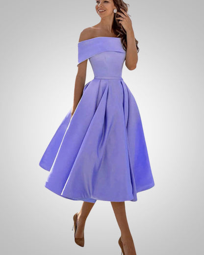 Maike | Women’s Elegant Summer Off-Shoulder Dress