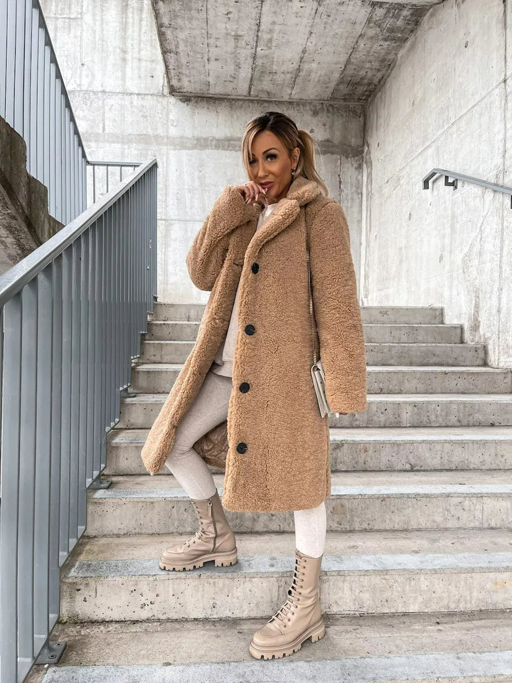Corinne | Women’s Comfort Lapel Collar Trenchcoat